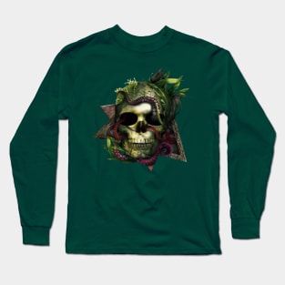 Octopus Skull Long Sleeve T-Shirt